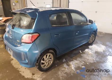 2022 Mitsubishi Mirage Le z USA, uszkodzony, nr VIN ML32AUHJ5NH007323